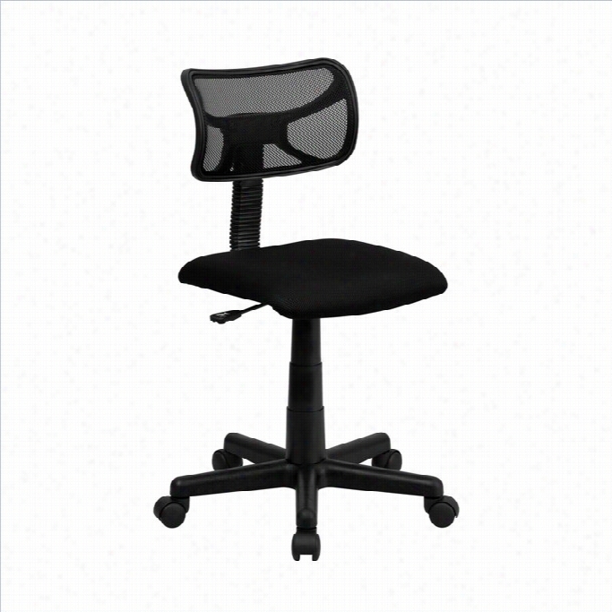 Flash Furniture Mid-back Mesh Task Office Chair In Black