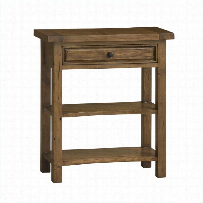 Hillsdale Tuscanretreat Single Drawer Console Table Ih Antique Pine