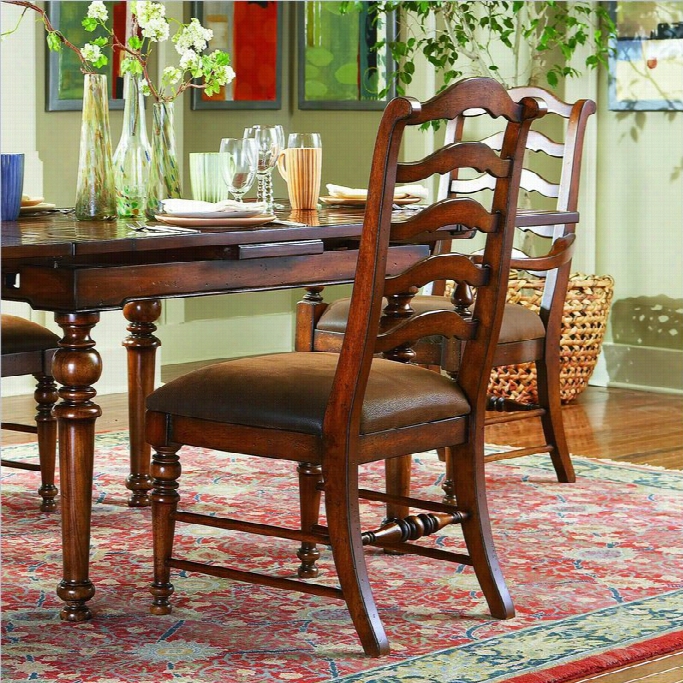 Hooker Movables Waverly Place Ladderback Dining Chair In Cherry