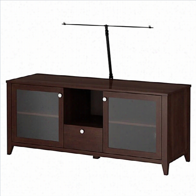 Kathy Ireland By Bush Grand Expressions 58 Tv Stand In Warm Molasses