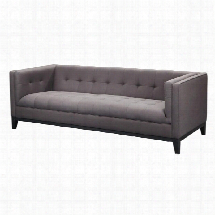 Moe's Pancini Sofa In Darkg Ray