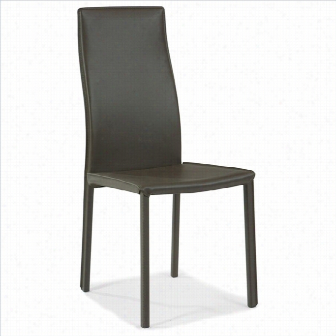 Moe's Sediaa Diinng Chair In Dark Charcoal