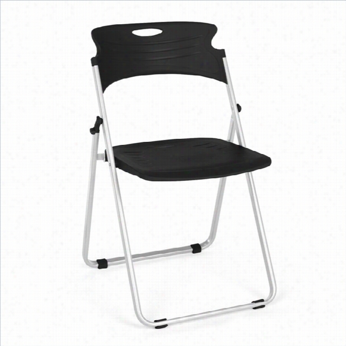 Ofm Folding Chair That Folds In Black