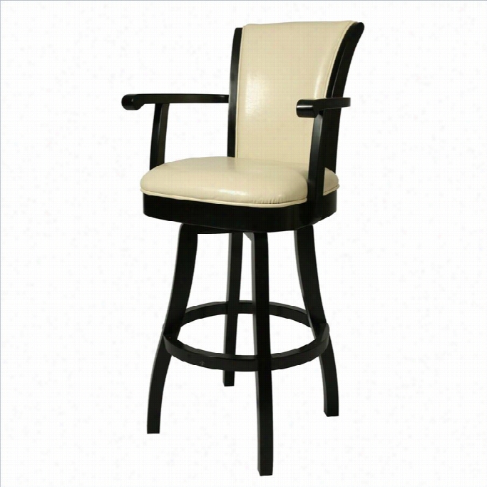 Paste Lfurniture Glenwood 30 Bonded Leather Bar Stool In Black