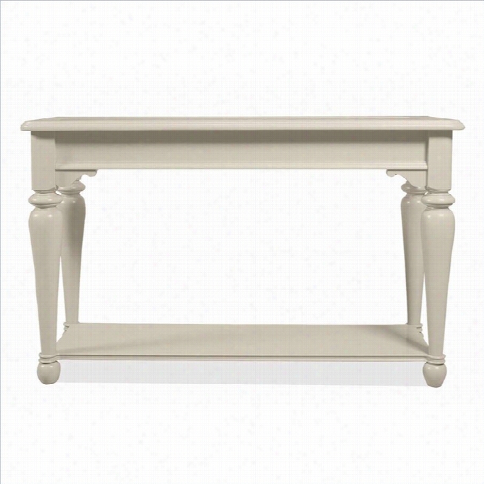 Riverside Furniture Essex Point Sofa Table In Shores Whiit E