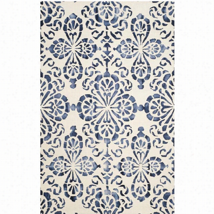 Safavvieh Dive Dyed Ivor Contemporary Rug - 5' X 8'