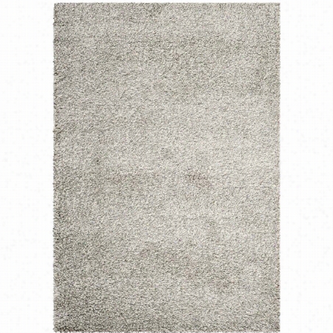 Safavieh New York Shag Grey Shag Rug - Runner 2'3 X 8'