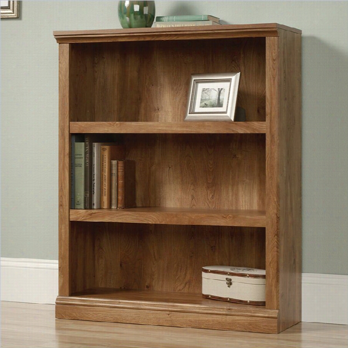 Sauder Bookcase In American  Chestnut