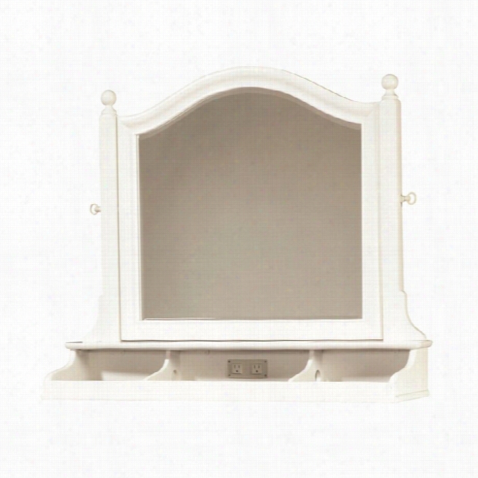 Smartstuff Classics 4.0 Tilt Storage Mirror In Summer White