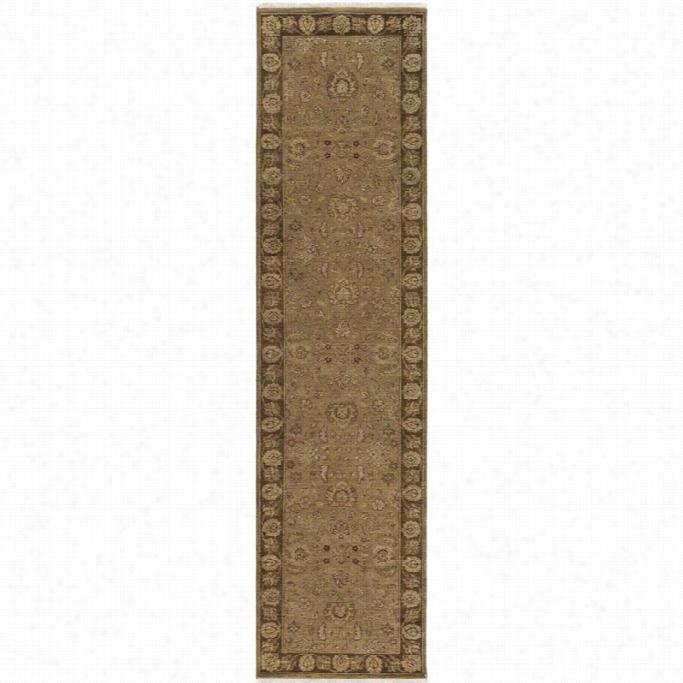 Surya Bursa 2' X 3' Agency Knotted Wool Rug In Brown