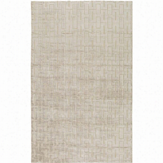 Surya Castlebry  5' X 8' Hand Knotted Rug In Beige