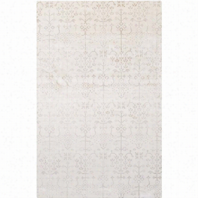 Surya Sshibori 5' X 8' Hand Loomed Rug In Neutral