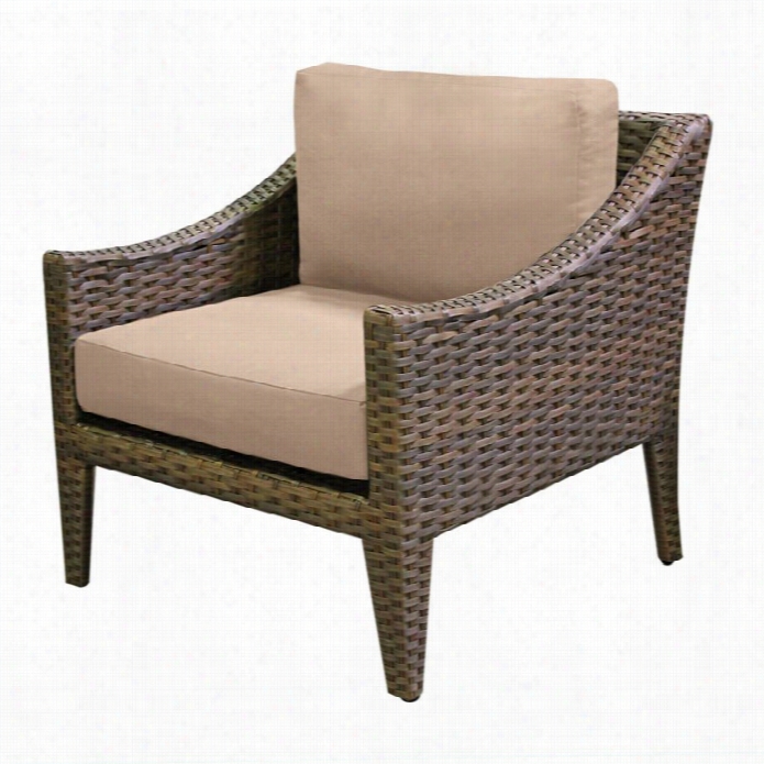 Tkc Manhtatan Outdoor Wicker  Club Chair Inw Heat