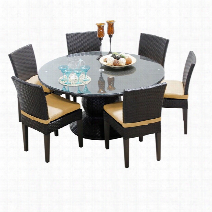 Tkc  Napa 60 7 Composition  Wicker Ptaio Dining Contrive In Ses Ame