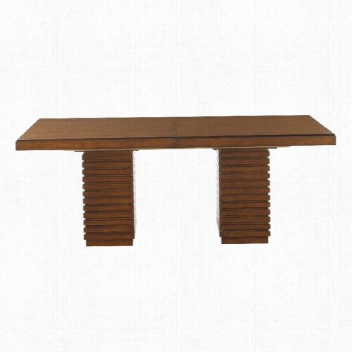 Tommy Bahama Home Ocean Club Peninsula Dining Table