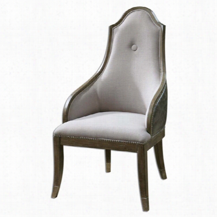 Uttermost Sylvana Grya Accent Chair