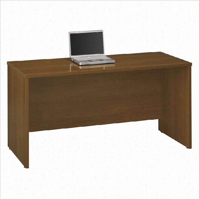 Bush Bbf Seri Es C 60w Credenza Shell In Warm Oak