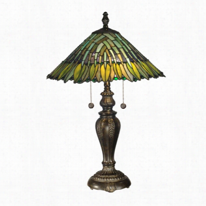 Dale Tiffany Leavesley Table Lamp