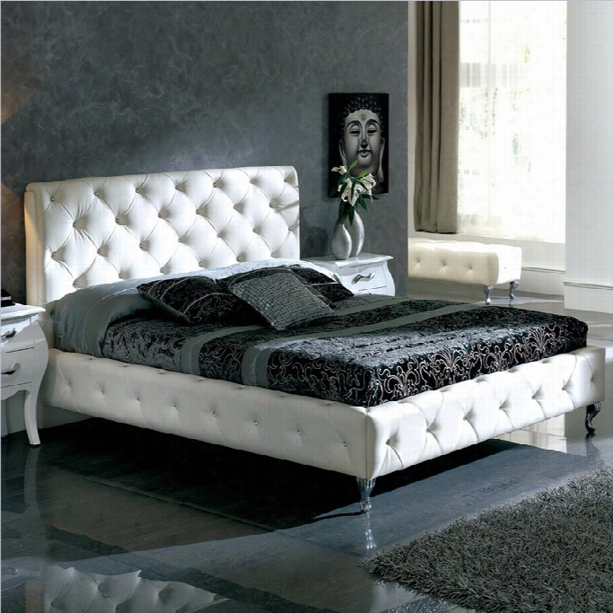 Dupen Nelly Bed In White-qqueen