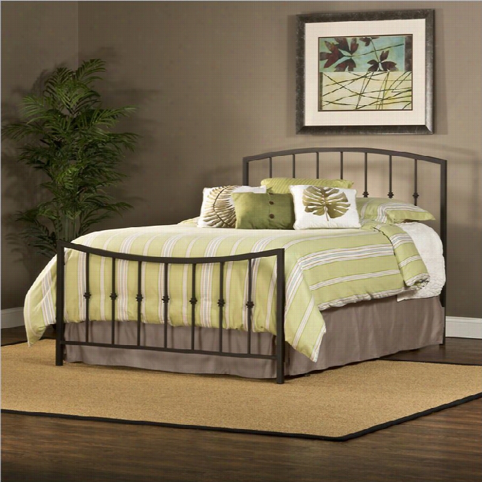 Hillsdale Sausalito Bed In Gold Sparkle-twin