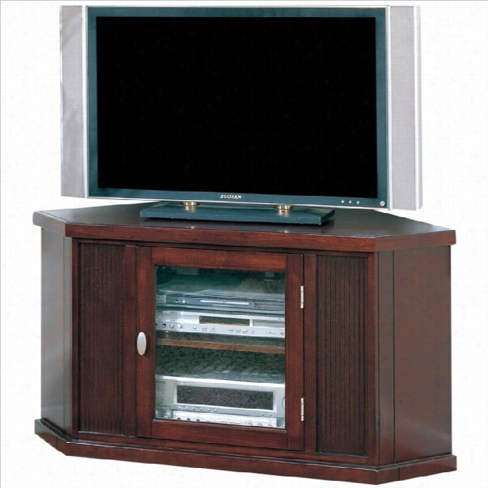 Leick Furniture Riley Hlliday  46 Corner Tv Stand In Espresso Finish