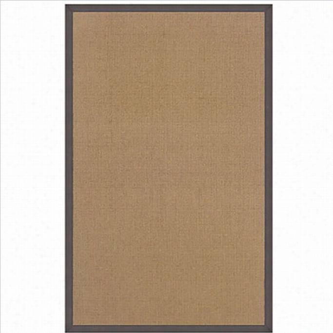 Linon Athena Cotton Rug  In Cork And Slate-1'10 X 2'10