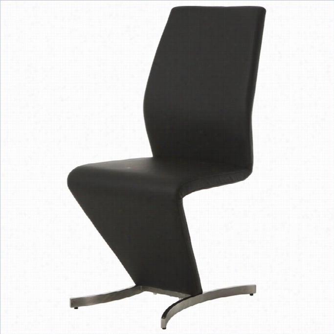 Pastel Furniture Caapni Dining Chair In Black