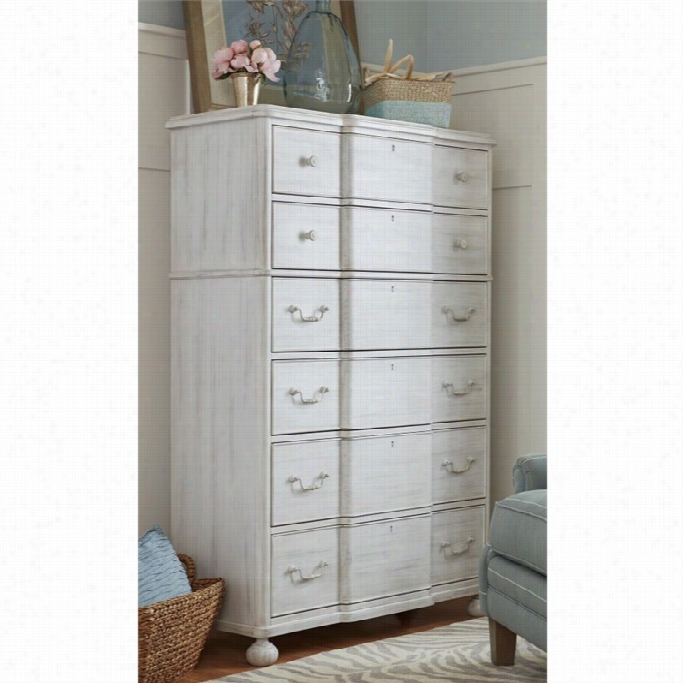 Paula Deen Home Dogwood 6 Drawer Chest In Blossom