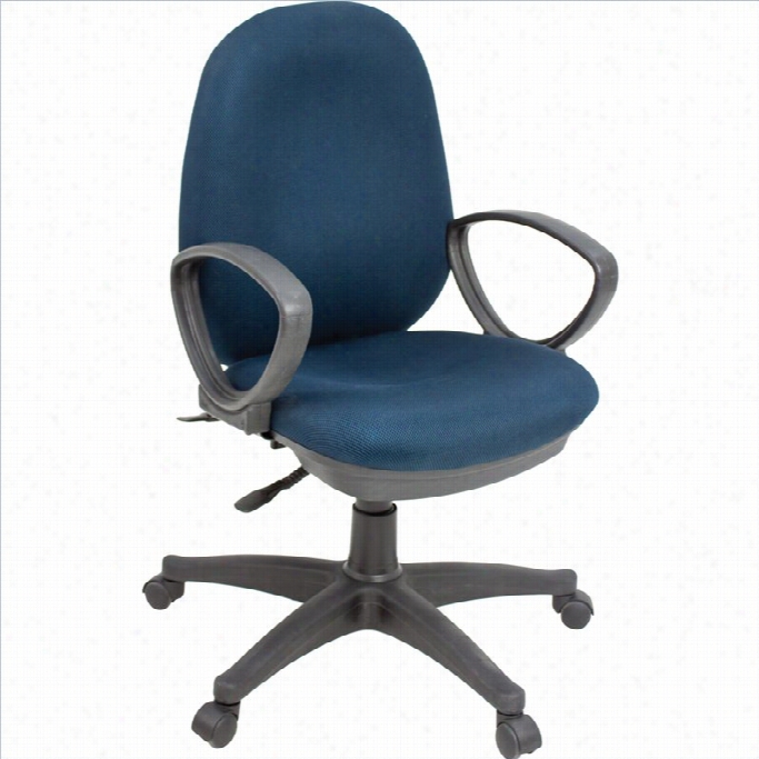 Rule Momentum Fabric Task Office Chair In Blue