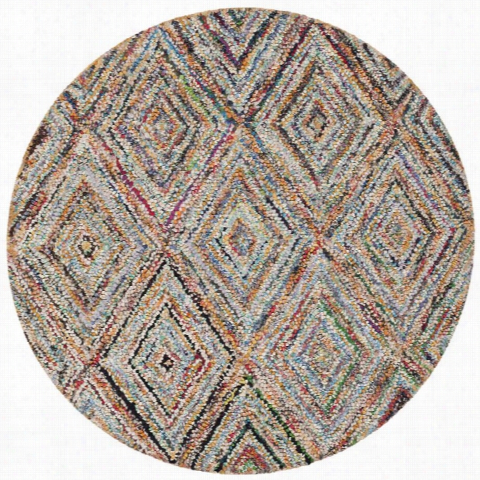 Safavieh Nantucke Round Rug In Multi