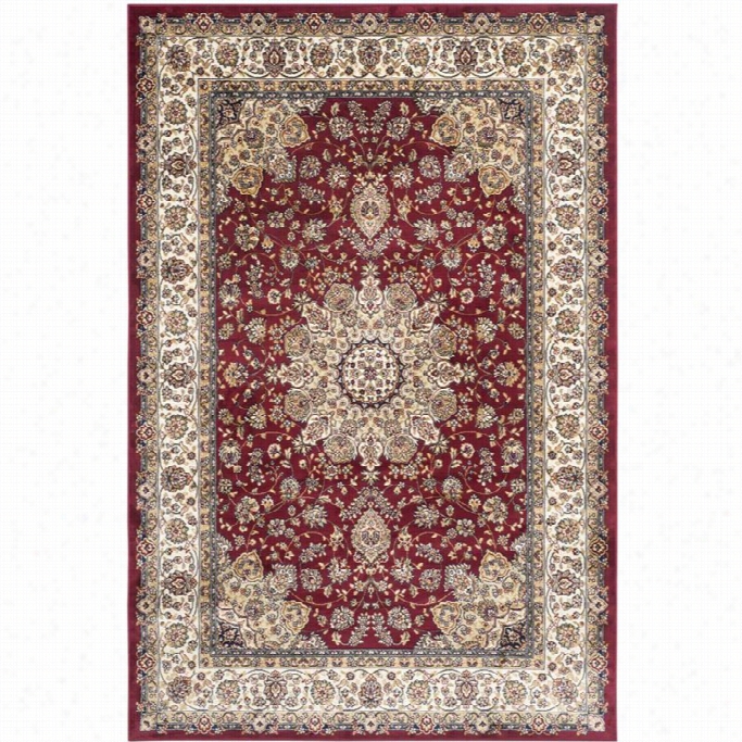 Safavieh Persian Garden Red Traritional R Ug - 8' X 11'