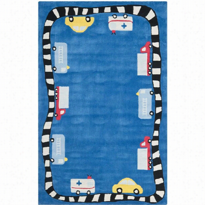 Safavieh Safavieh Kids Recctangle Rug In Blue / Multi