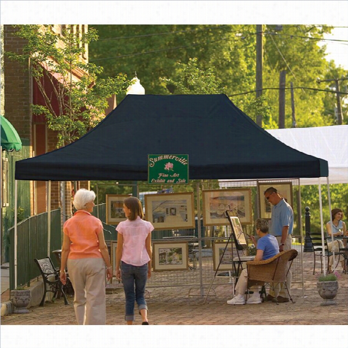 Shelterlogic 10'x15' Pro Pop-up Canopy Just Leg With Cover  In Black