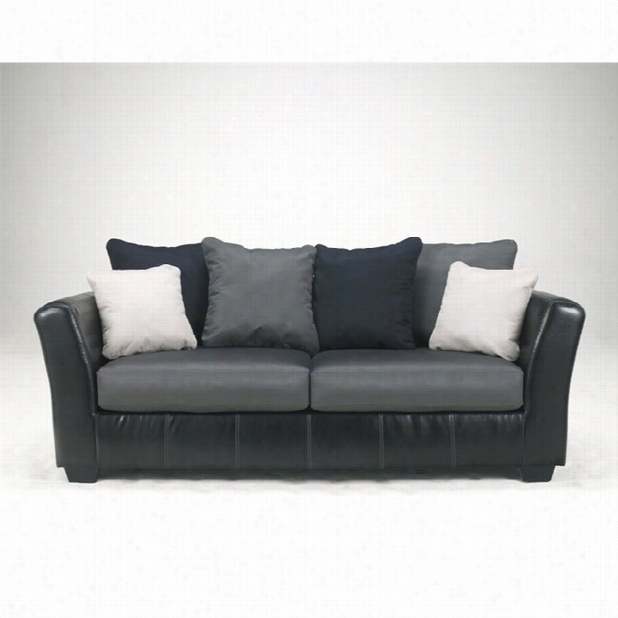 Signature Designb Y Ashley Furniture Maeoli Sofa In Co Bblestone