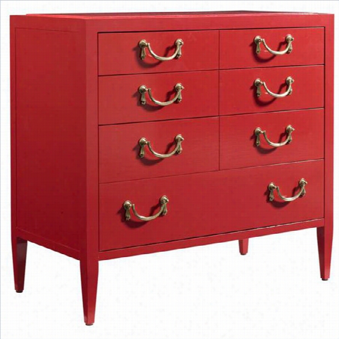 Stanley Furniture Charlston Regency Beaufain Bachelorette's Chest In Church Coral