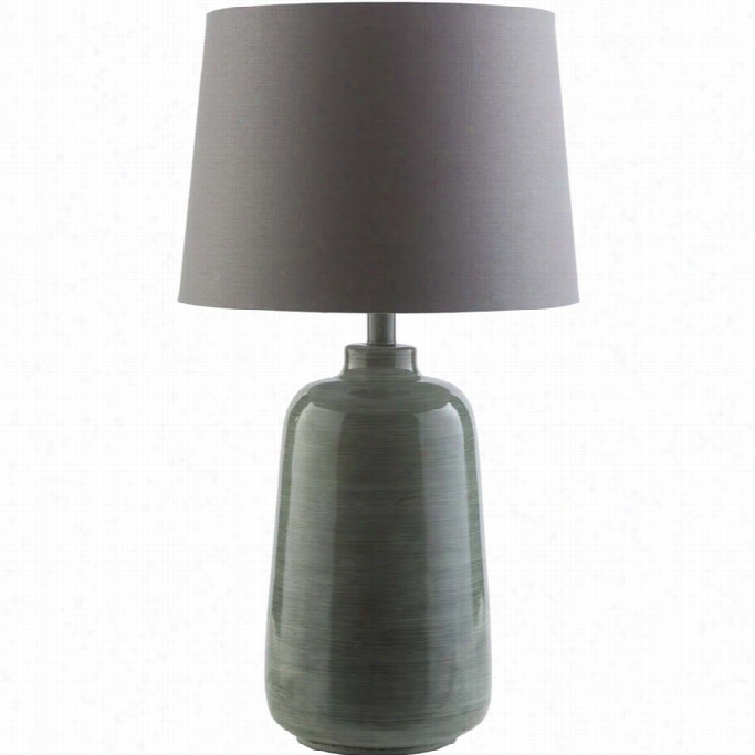 Surya Fisher Polyresin Table Lamp In Cream