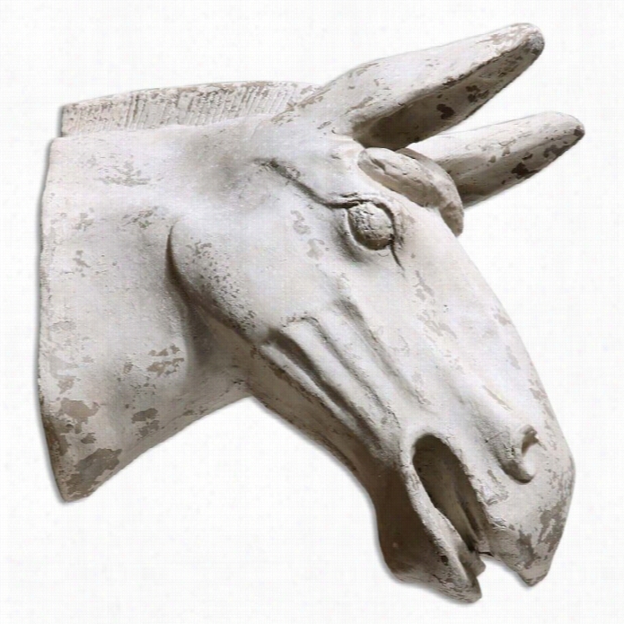 Uttermost Horse Head Plaque