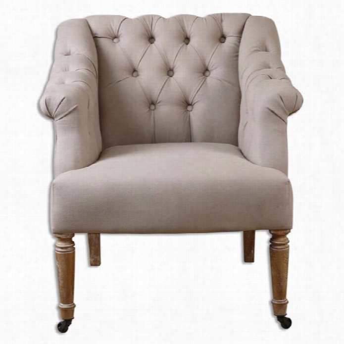 Uttermost Khaldun Tufted Armchair