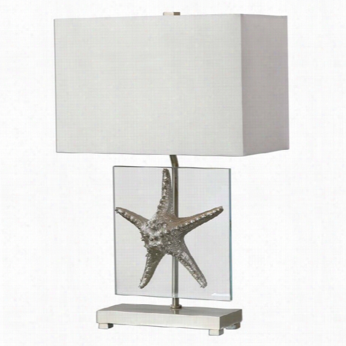 Uttermosst Silver Starfish Table Lamp