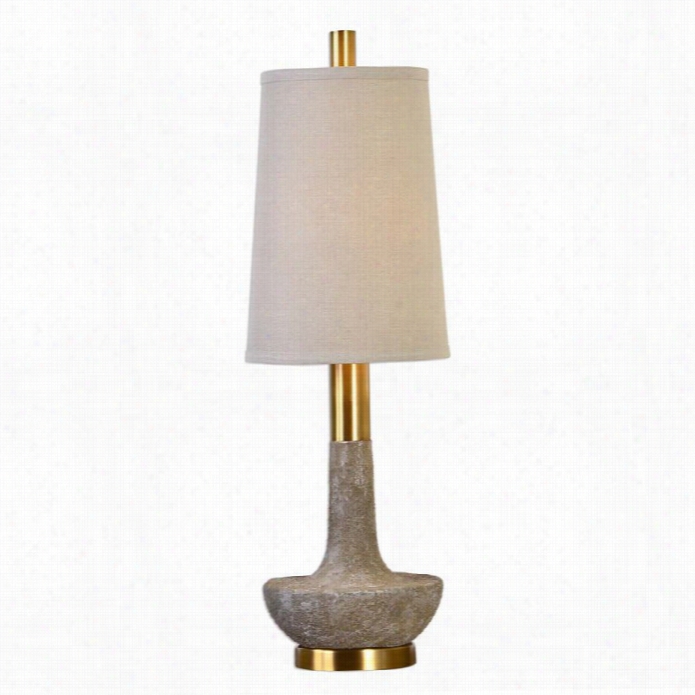 Uttermost Volongo Stone Ivory Buuffet Lamp