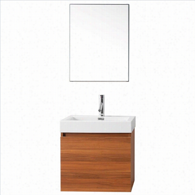 Virtu Usa Zuri 23 Single Bathroom Vanity Cabinet In Plum