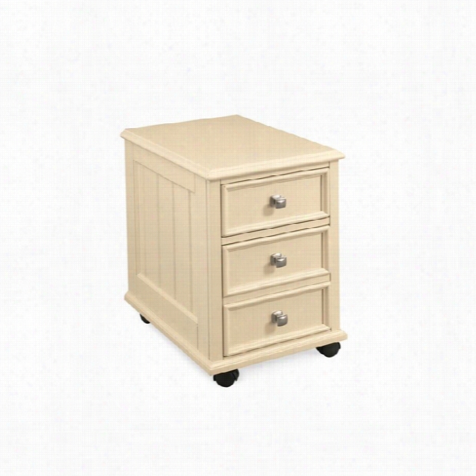 American Drew Camdn Mobile2 Drawer Lateral Woo Toothed  Cabinet In Buttermilk