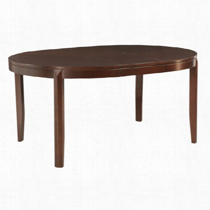 American Drew Tribecca Round/oval Casual Dining Table In Browj Finish