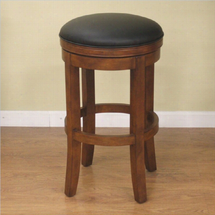 American Heritage Winston Bar Stool In Amaretto-26 Inches