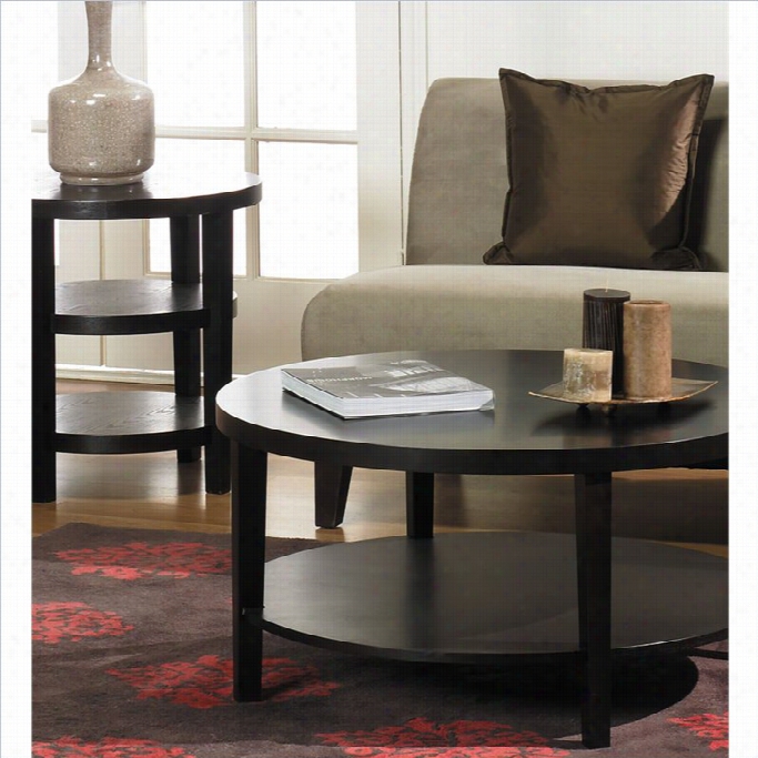 Avenue Sixmerge 2 Piece Coffee And End Table Set In Espresso