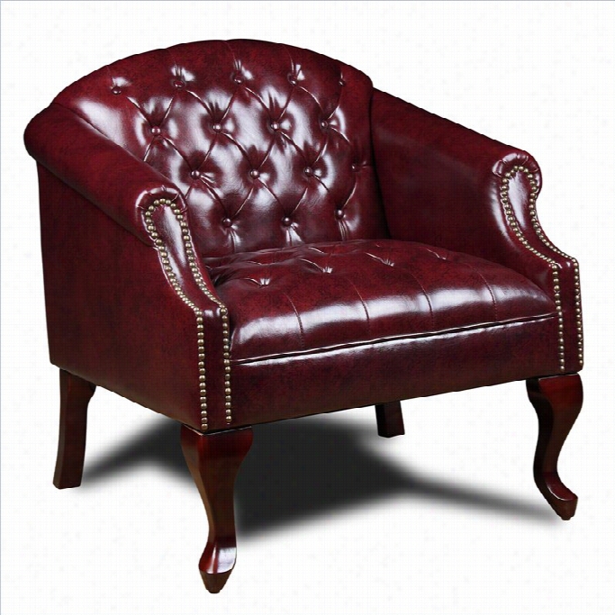 Boss Office Products Tjfted Club Chair In Red