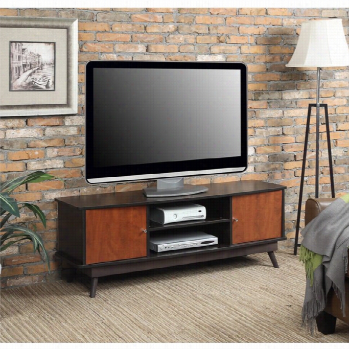 Convenience Concepts Designs2go Key Largo Tv Stand In Cherry