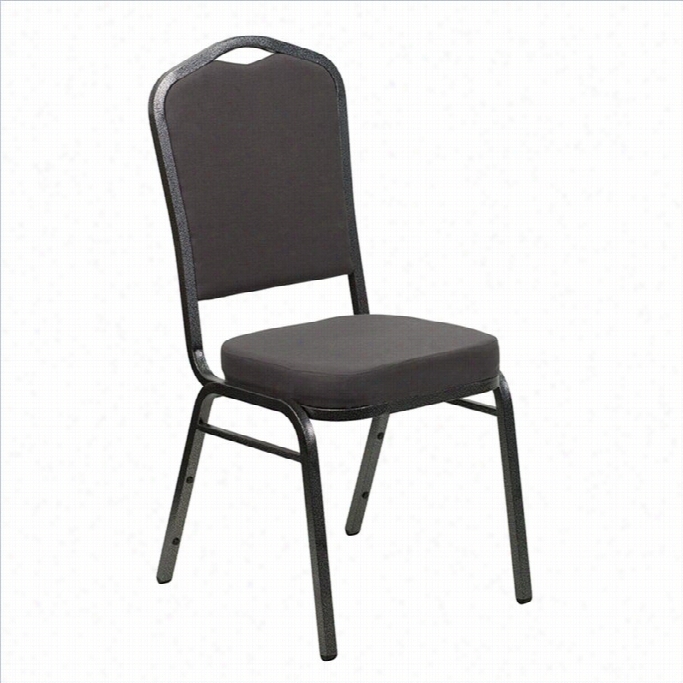 Flash Furniture Hercules Banquet Stacking Chair In Gray-haired