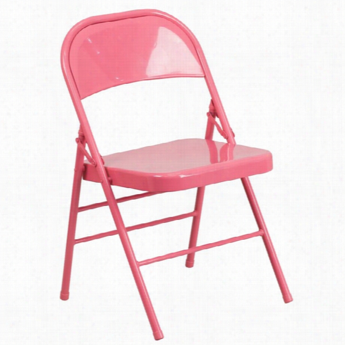 Flash Appendages Herucle S Colorburst Metal Plait Chair In Pink