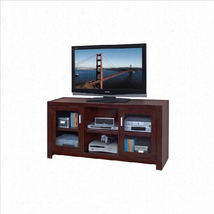 Kathy Ieeland Home By Martn Carlton Full Sized Tv Stand In Bourbon